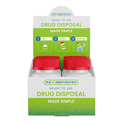 Drug Disposal System Rx Destroyer™ - All Purpose Case of 12 