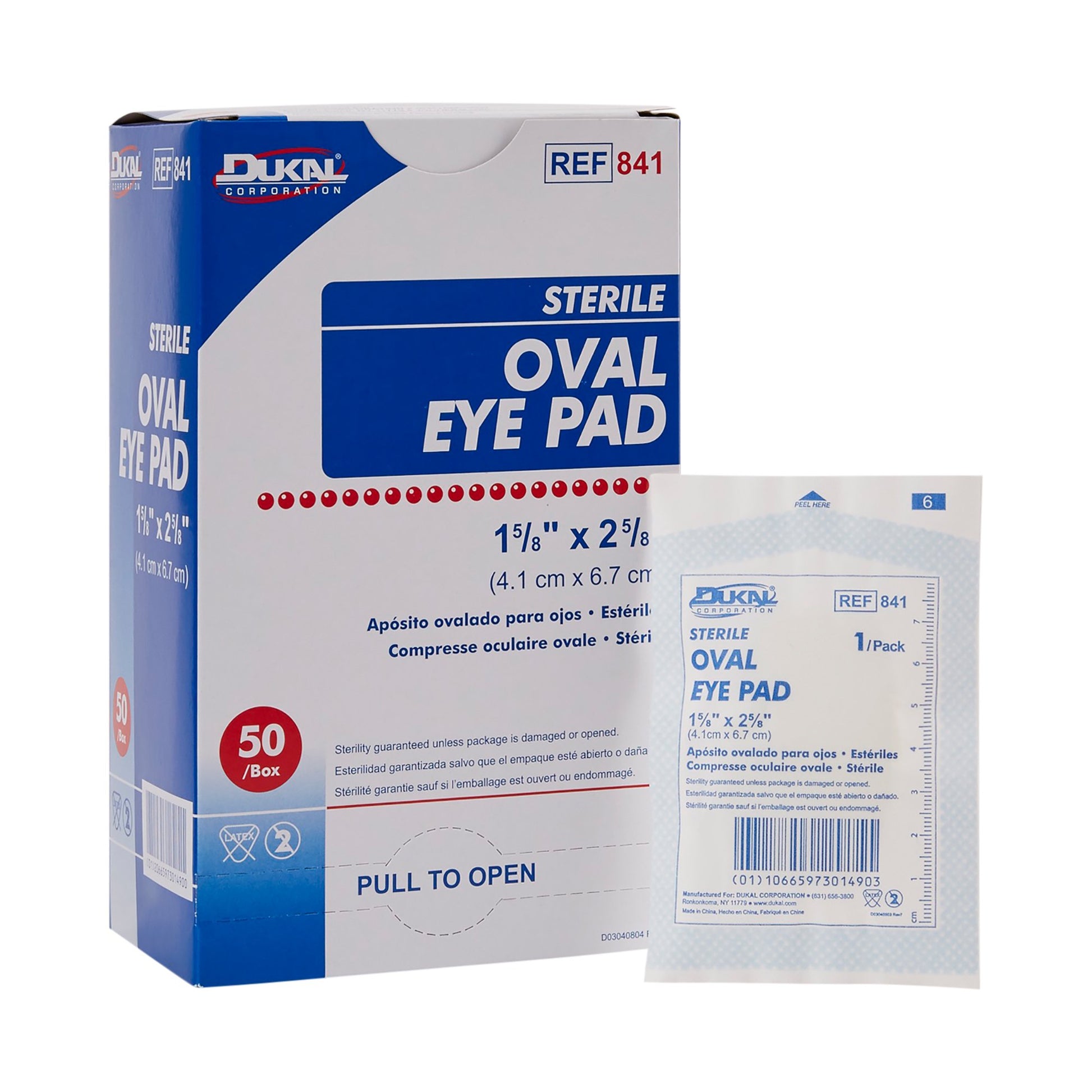 Dukal Small Eye Pad 1 Each 