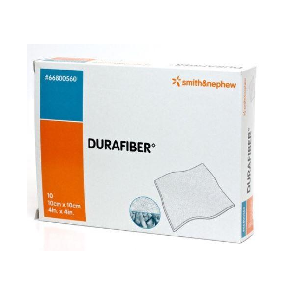 Durafiber Gelling Fiber Wound Dressing 2" x 2" 1 Each 