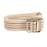 Dynarex® Pinstripe Gait Belt with Metal Buckle 60" Length Cotton Case of 36
