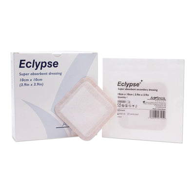 Eclypse® Super Absorbent Wound Dressing 6" x 6" 1 Each 