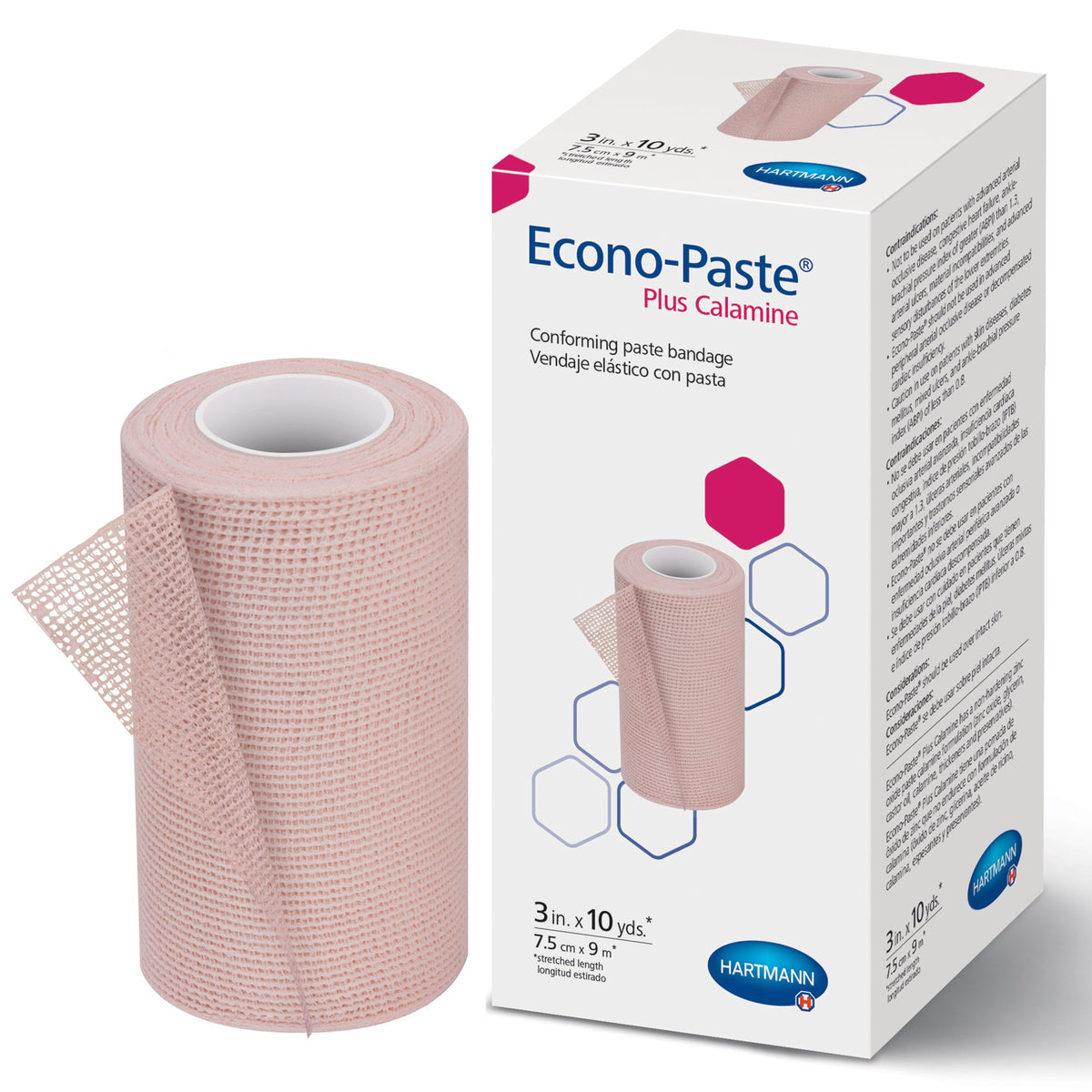 Econo-Paste® Plus Unna Boot 3" x 10 Yds. 1 Each 
