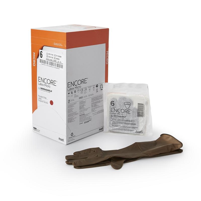 Encore® Latex Micro Surgical Glove 5.5 Box of 50 