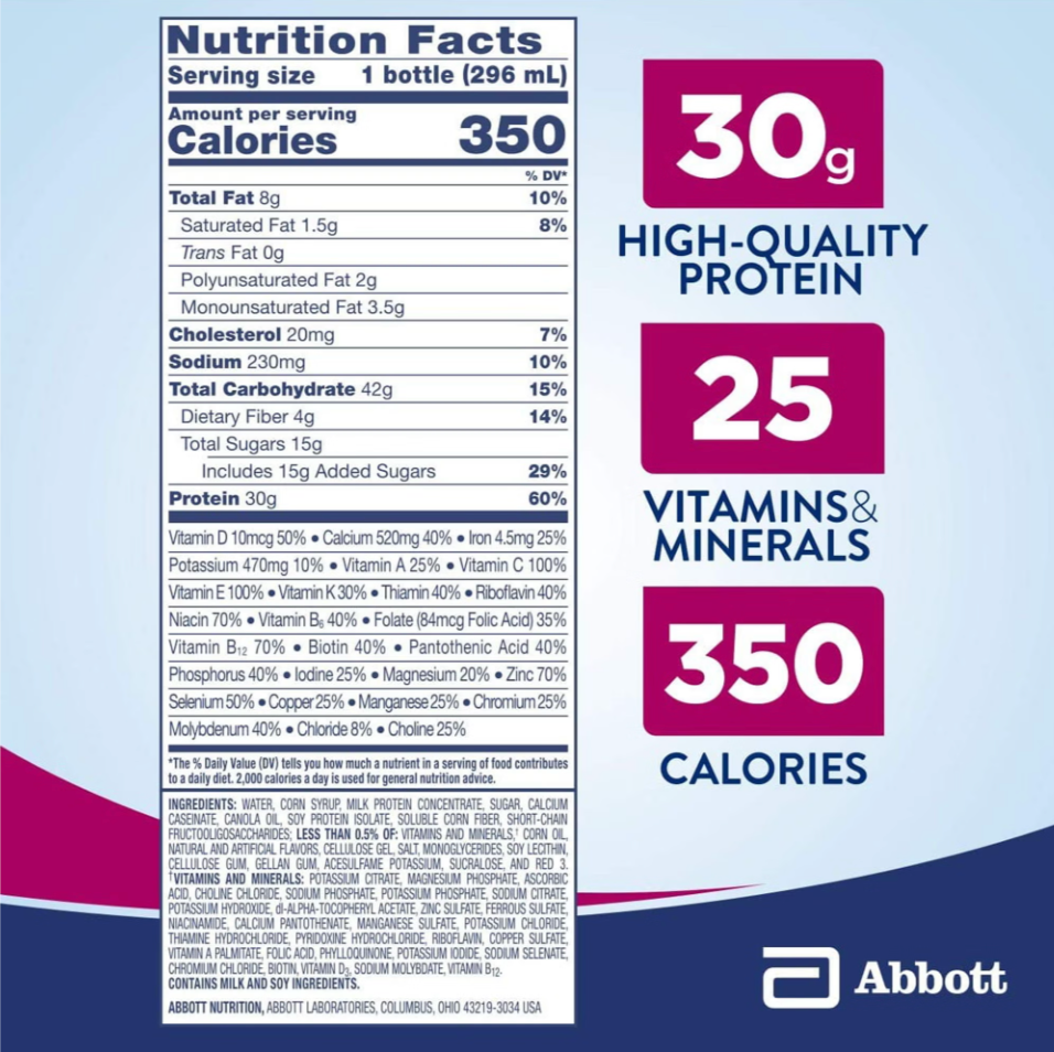 Ensure Complete® Nutrition Shake 