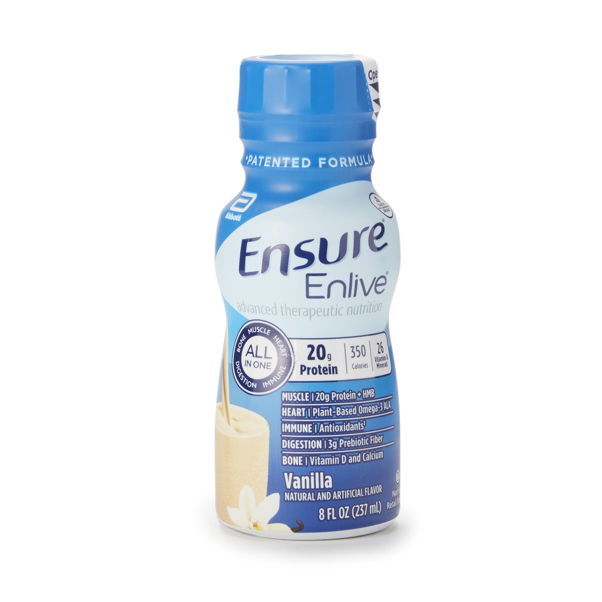 Ensure® Enlive® Advanced Nutrition Shake Vanilla Case of 24 