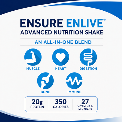 Ensure® Enlive® Advanced Nutrition Shake Vanilla Flavor