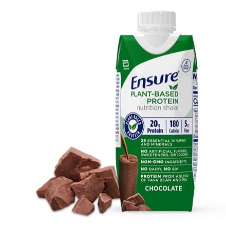 Ensure® Plant Based Protein Nutrition Shake Chocolate 1 Each 