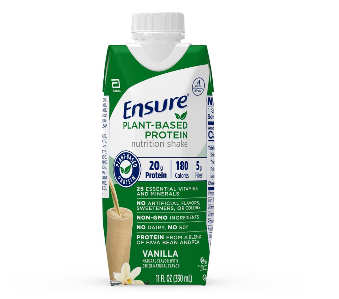 Ensure® Plant Based Protein Nutrition Shake Vanilla 1 Each 