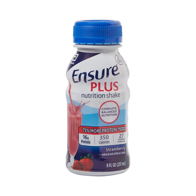 Ensure® Plus Nutrition Shake Strawberry Case of 24 