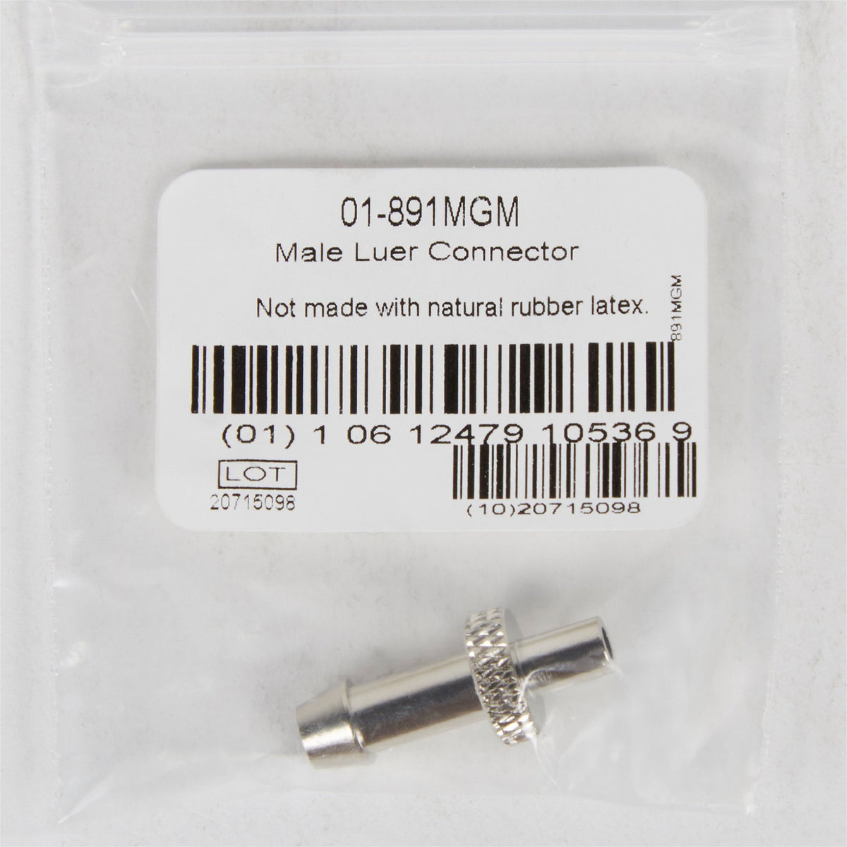 Entrust™ Performance Plus Blood Pressure Unit Tube Luer Connector Female 
