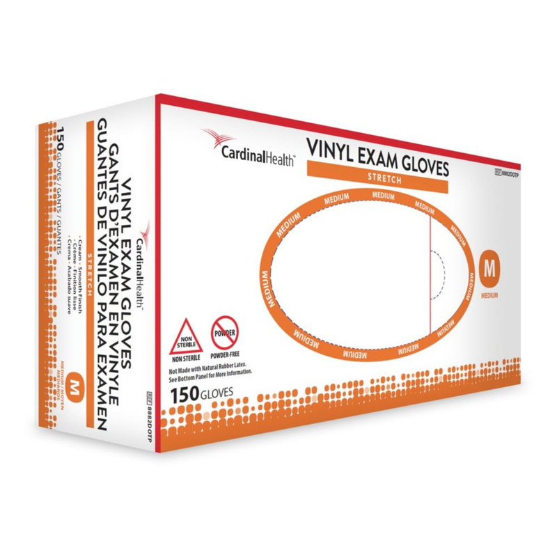 Esteem™ Stretch Vinyl Exam Glove S Box of 150 