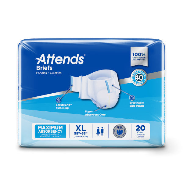 Attends® Adult Incontinence Briefs 