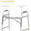 Drive Medical™ Deluxe Aluminum Dual Release Folding Walker