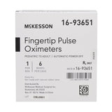 McKesson Fingertip Pulse Oximeter, Battery Operated without Alarm 