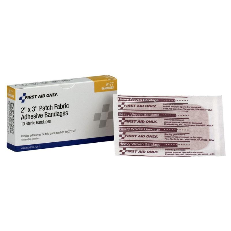 First Aid Only® Adhesive Strip Tan 1" x 3" Box of 16