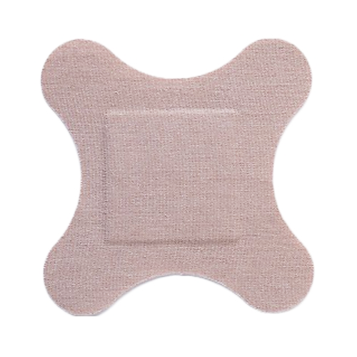 Flex-Band® 4-Wings Elastic Adhesive Bandage Tan 3" x 3" Box of 50