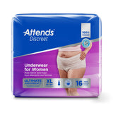 Attends® Discreet Women's Underwear