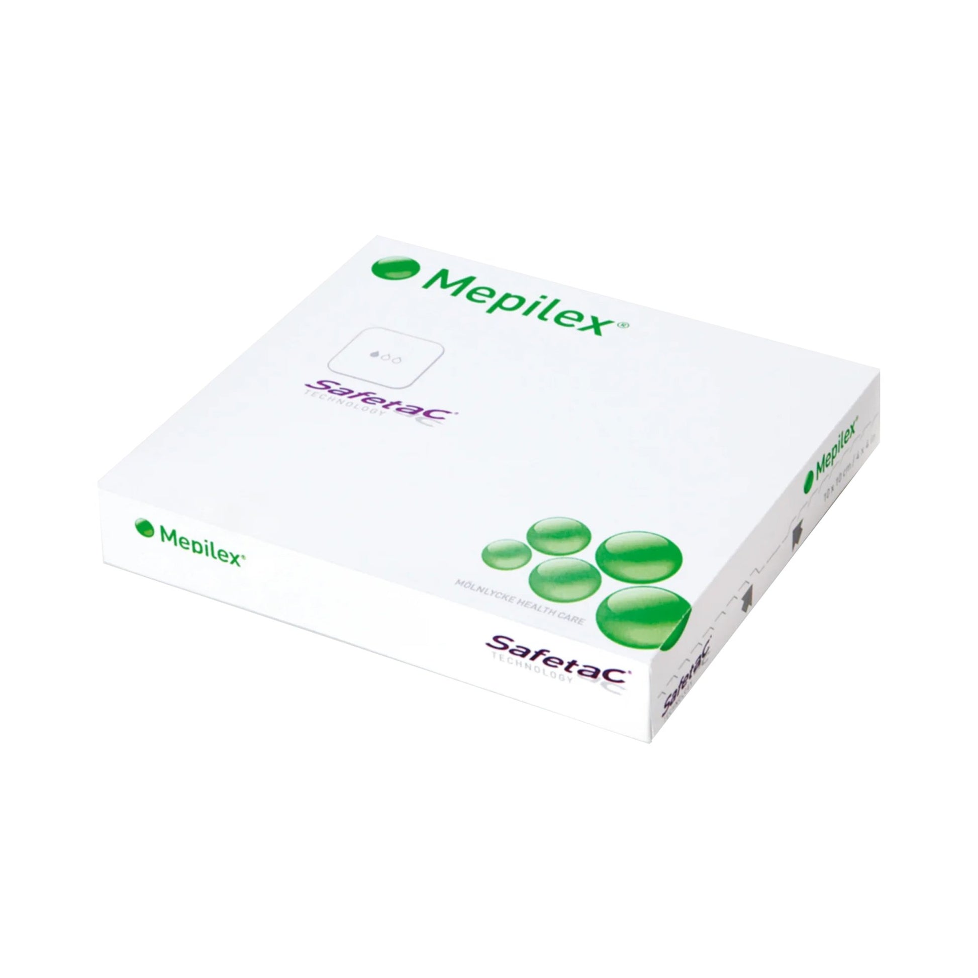 Foam Dressing Mepilex® Border Flex 3 x 3 Inch Up to 4 Inch Length Each