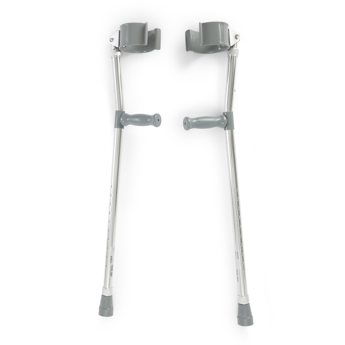 Forearm Crutches Mckesson Adult Steel Frame 