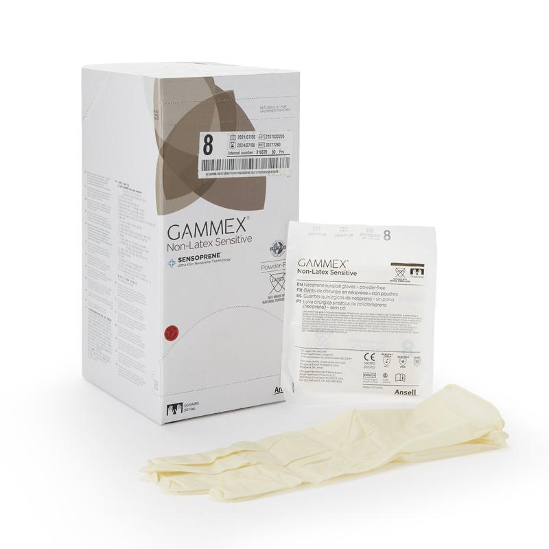Gammex® Non-Latex Sensitive Polychloroprene Surgical Glove 6 Box of 50 