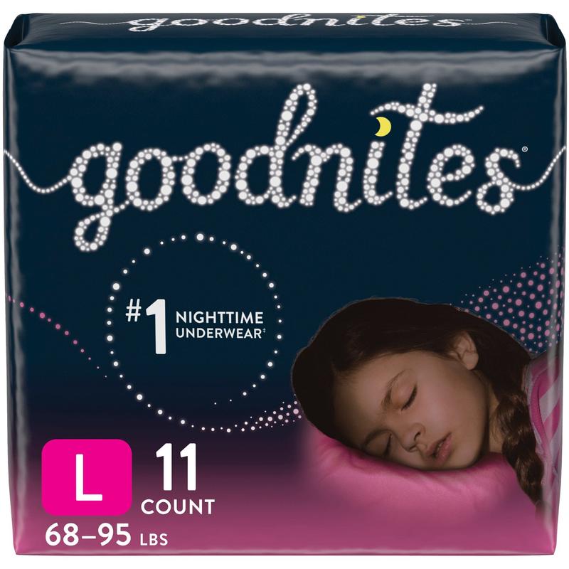 Goodnites® Bedwetting Underwear For Girls 38 to 65 lbs. Pack of 14 