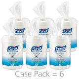 Hand Sanitizing Wipe Purell® Case of 6 