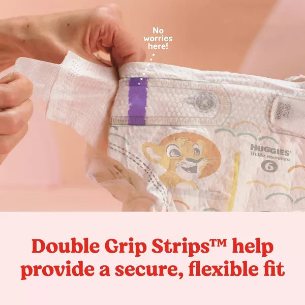 Huggies® Little Movers Baby Diapers 16 to 28 lbs. Pack of 25 