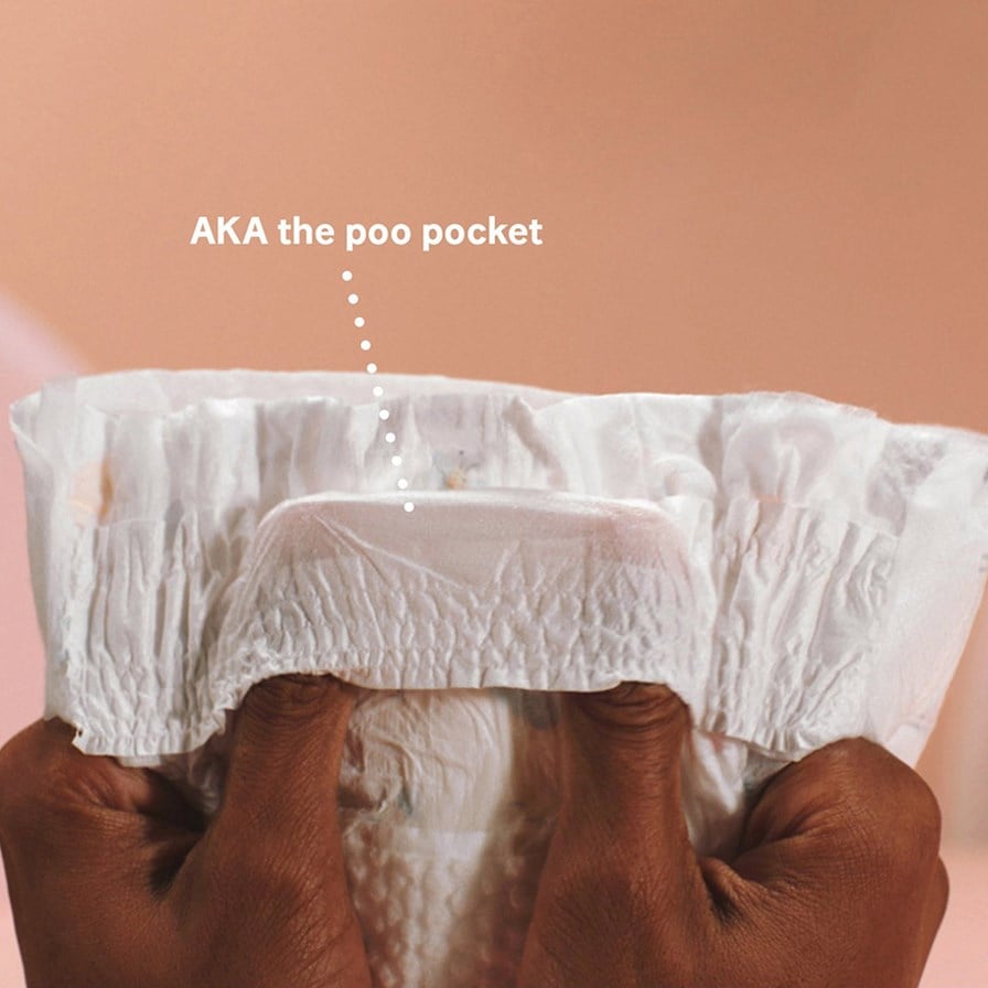 Huggies Little Snugglers Baby Diapers 8 to 14 lbs. Case of 128 