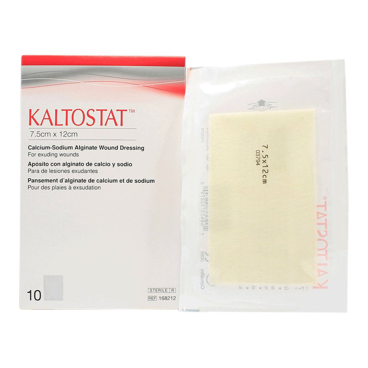 Kaltostat Calcium Alginate Dressing 2" x 2" 1 Each 