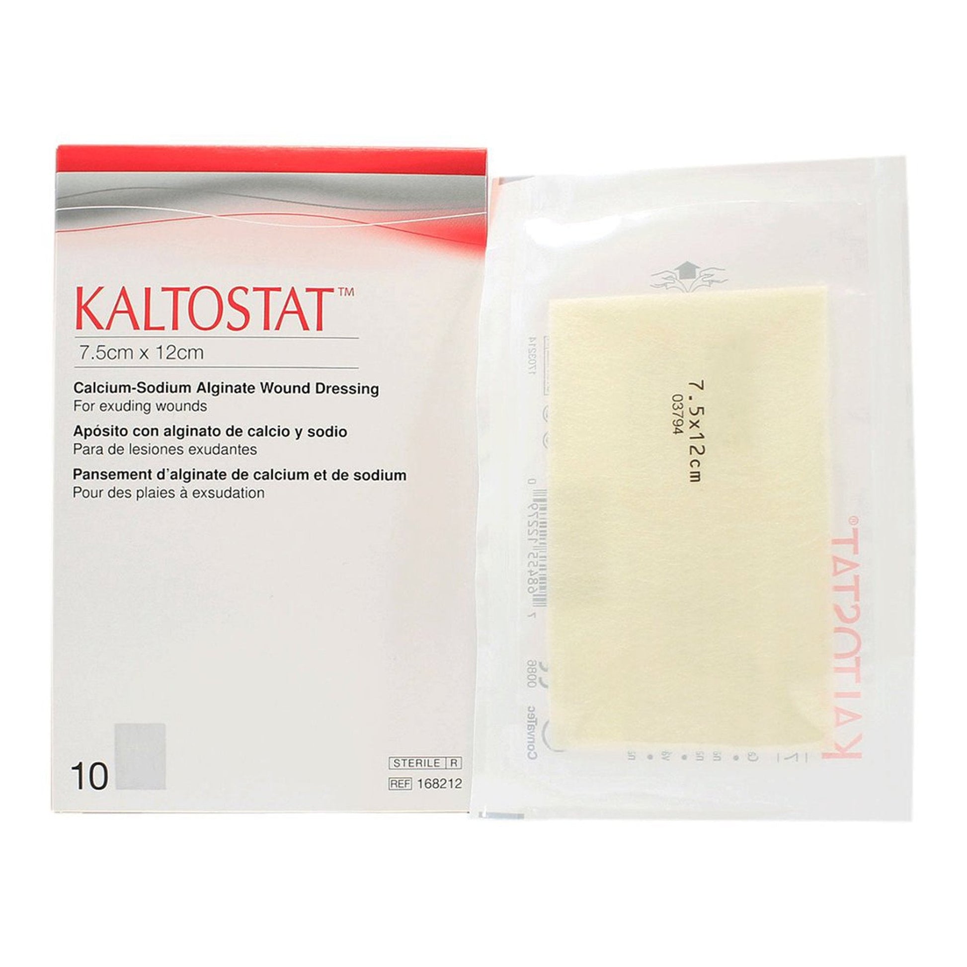 Kaltostat Calcium Alginate Dressing 2" x 2" 1 Each 