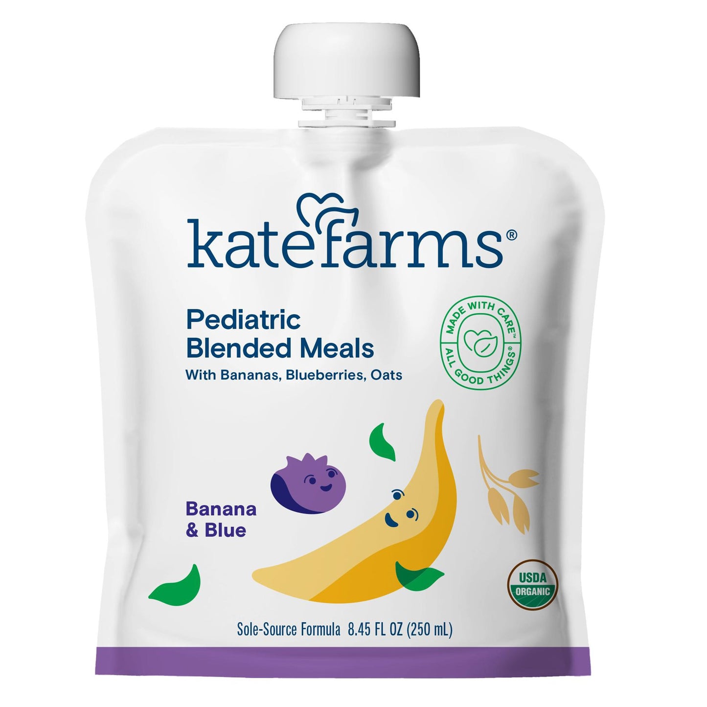 Kate Farms® Pediatric Blended Meals Bananas 1 Each 