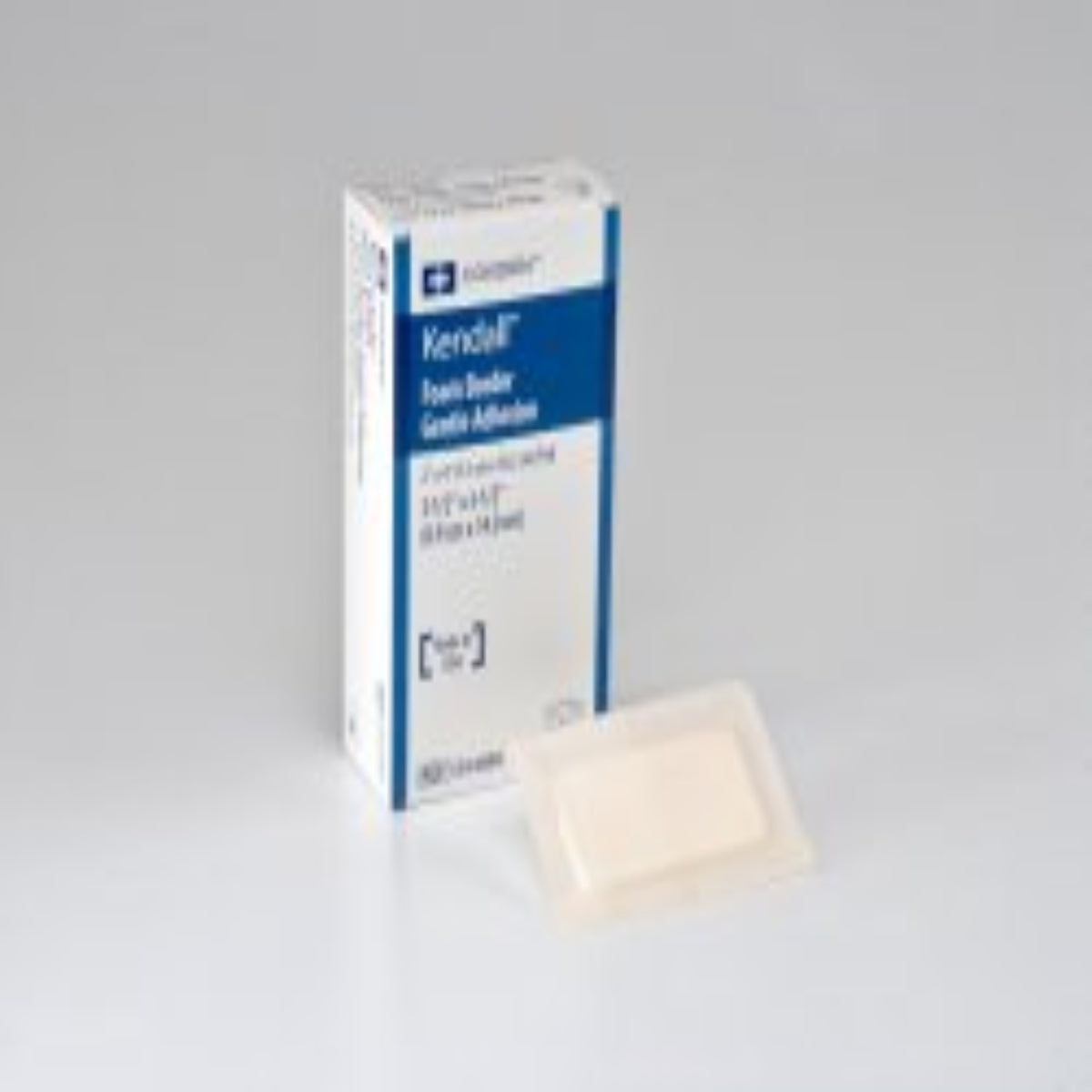 Kendall™ Border Gentle Adhesion Silicone Dressings Adhesive with Border Silicone Dressings Foam Dressing 3-1/2" x 5-1/2" 1 Each 