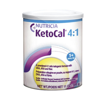 KetoCal® 4:1 Vanilla Fortified Nutritional Shake Case of 6 