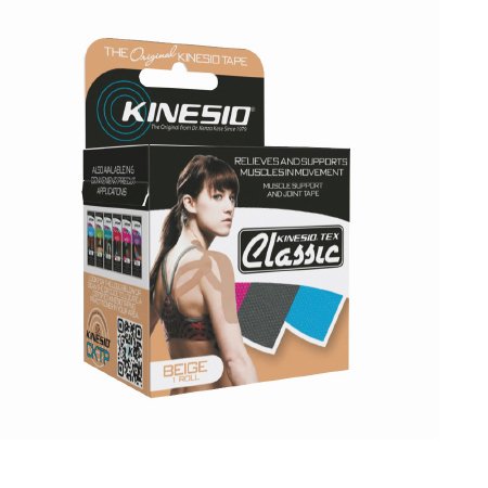 Kinesiology Tape Kinesio Tex Classic Water Resistant Beige Cotton 