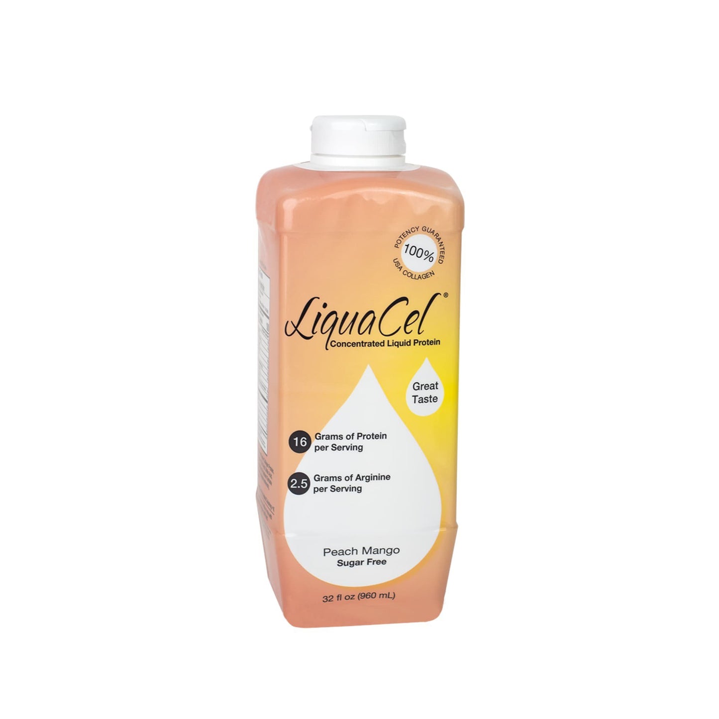 LiquaCel® Concentrated Liquid Protein Peach Mango 1 Each 