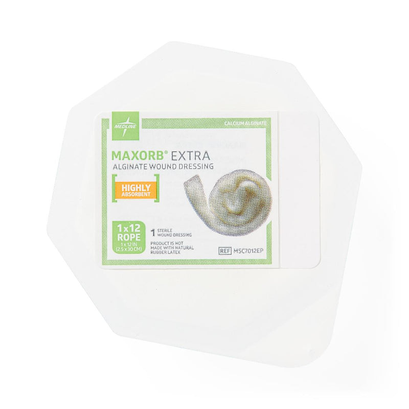 Maxorb Extra CMC/Alginate Dressings 1" x 12" Each 