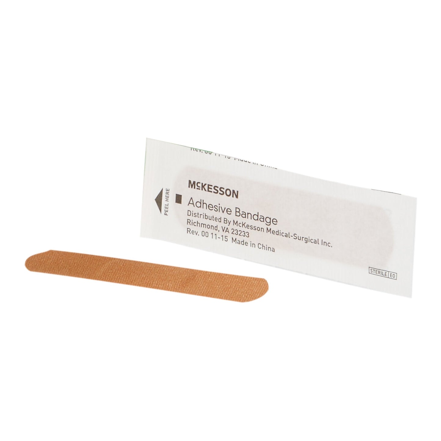 McKesson Adhesive Bandages - Fabric Strip Case of 2400 