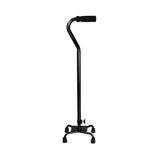 McKesson Adjustable Steel Offset Quad Cane 