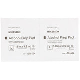 McKesson Alcohol Prep Pads, Sterile M Case of 4000 