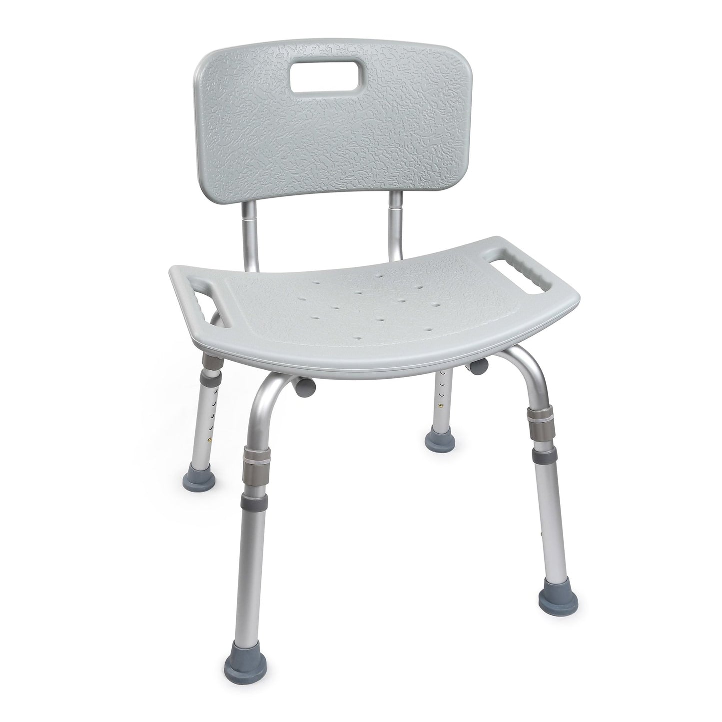 McKesson Aluminum Bath Transfer Bench with Removable Back 