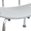 McKesson Aluminum Bath Transfer Bench with Removable Back 