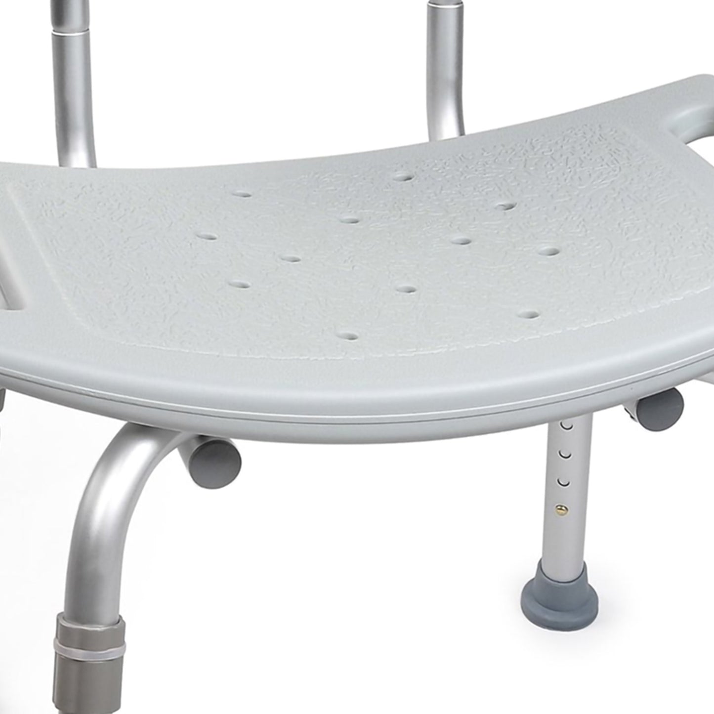 McKesson Aluminum Bath Transfer Bench with Removable Back 