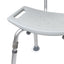 McKesson Aluminum Bath Transfer Bench with Removable Back 