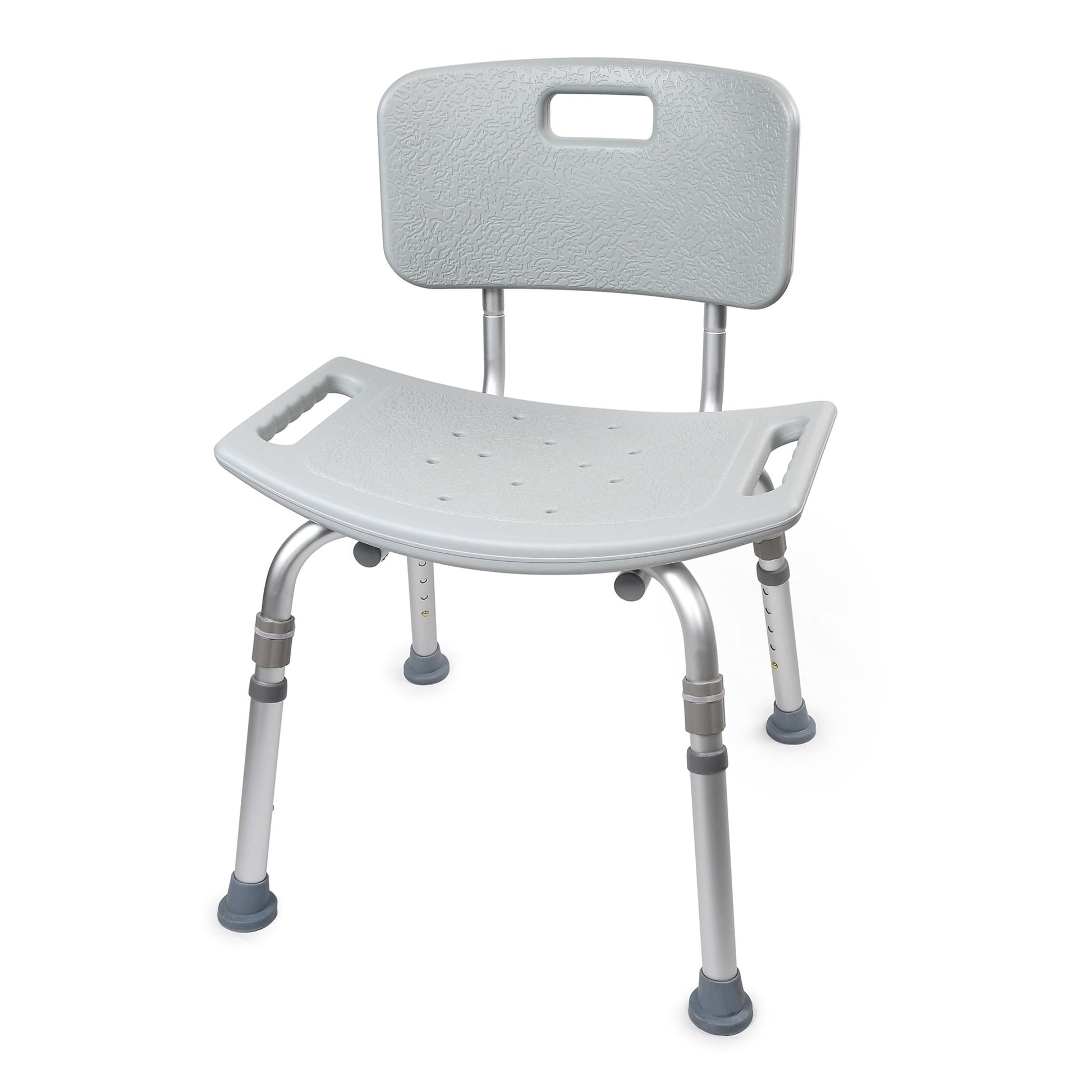 McKesson Aluminum Bath Transfer Bench with Removable Back 