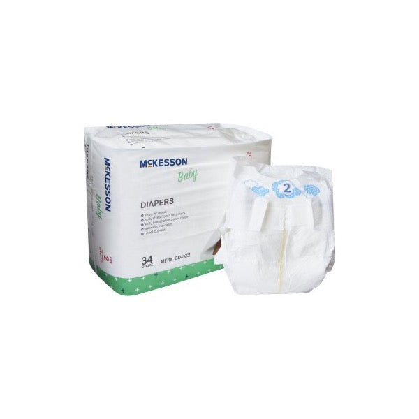 McKesson Baby Diapers 8 to 14 lbs. 1 Bag 