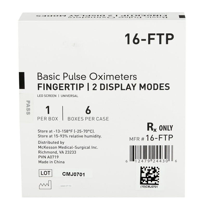 McKesson Fingertip Pulse Oximeter 