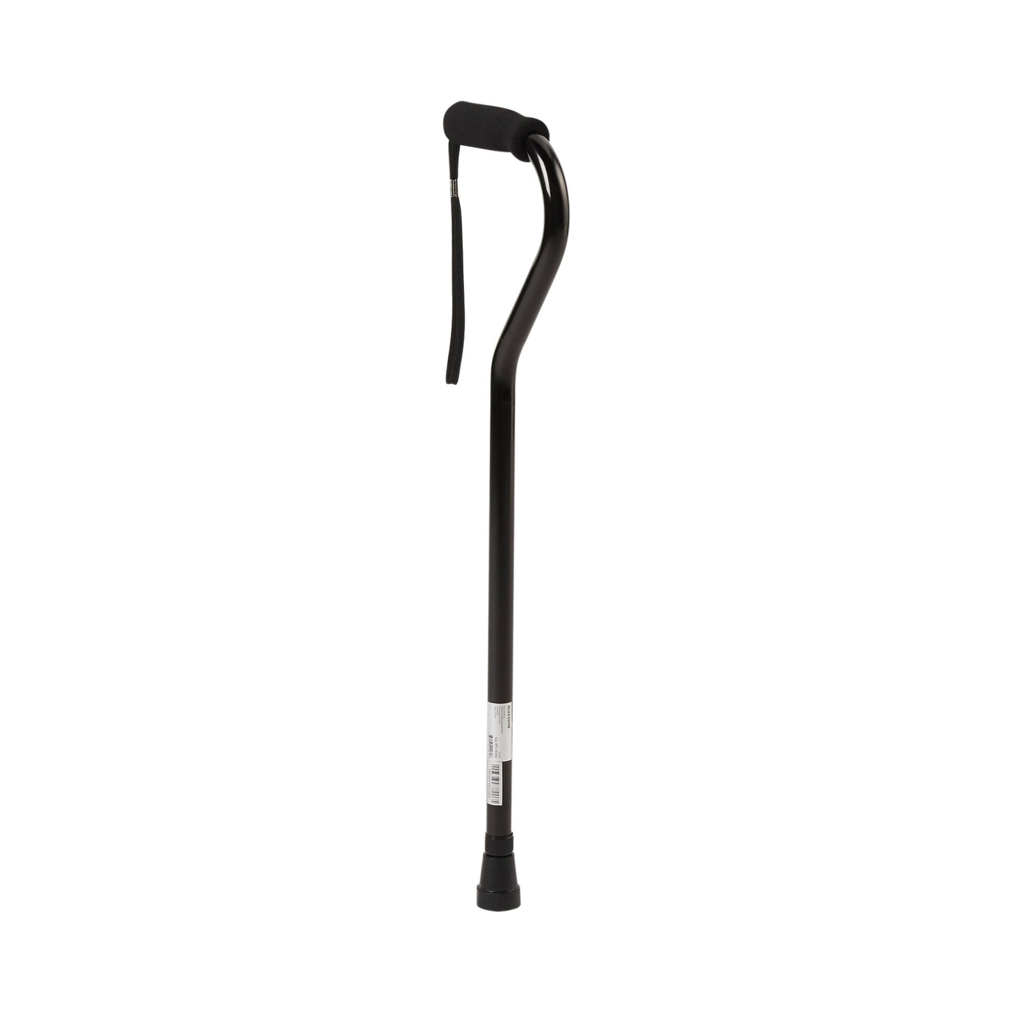 McKesson Aluminum Offset Cane Black 