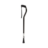 McKesson Aluminum Offset Cane Black 