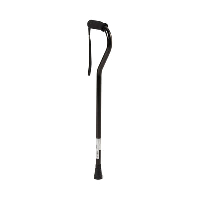 McKesson Aluminum Offset Cane Black 