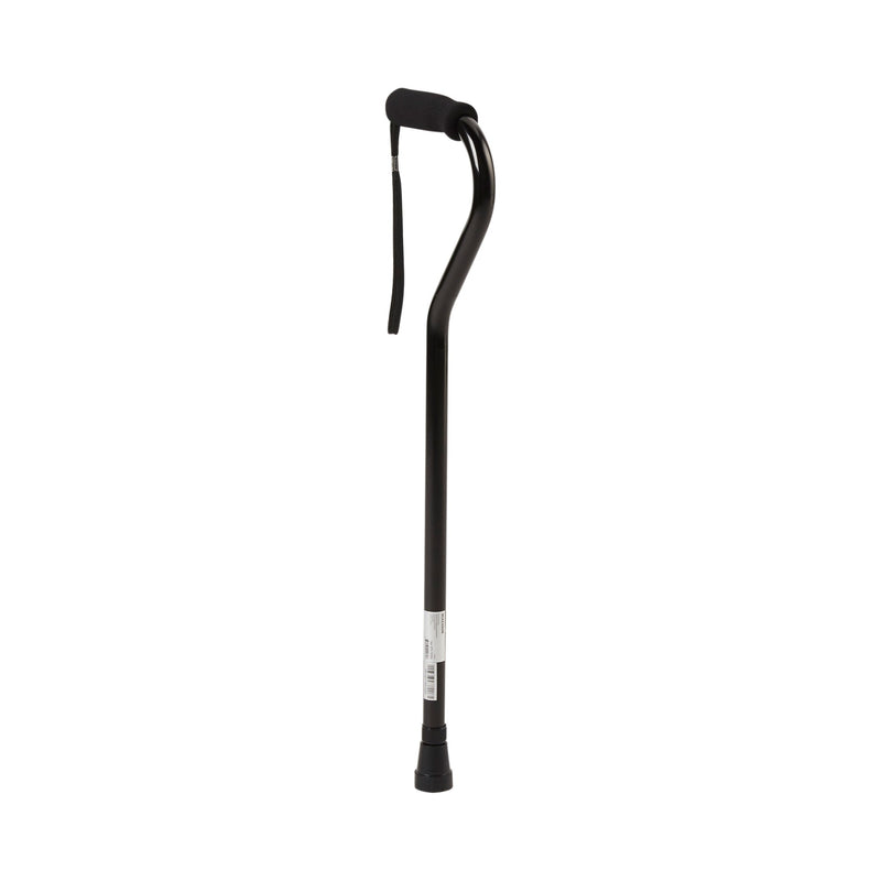 McKesson Aluminum Offset Cane Black 